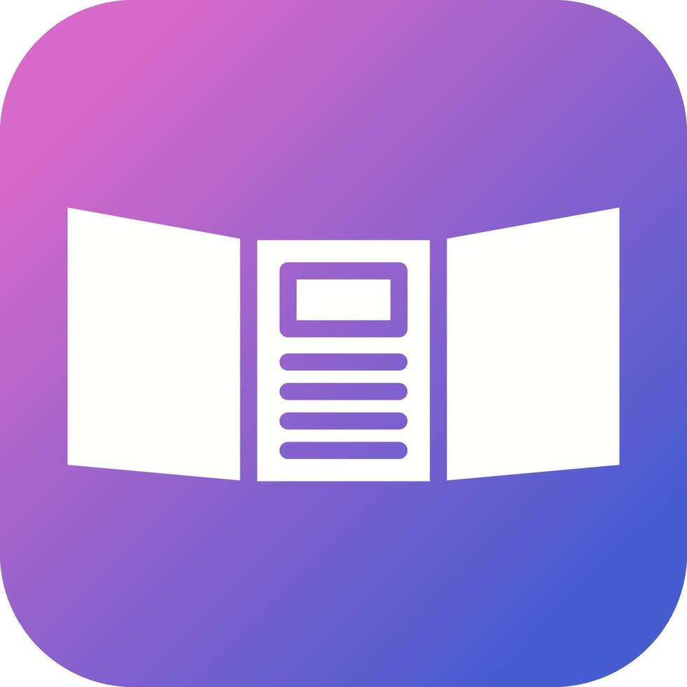 Triptych Vector Icon