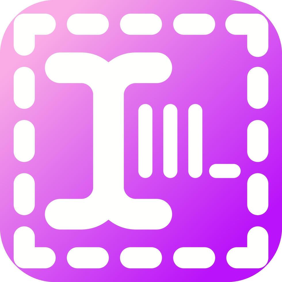 Text Box Vector Icon
