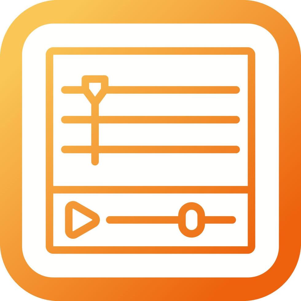 Timeline Vector Icon