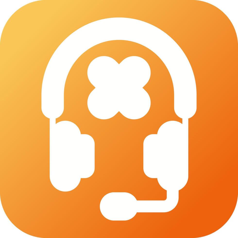 música auriculares vector icono