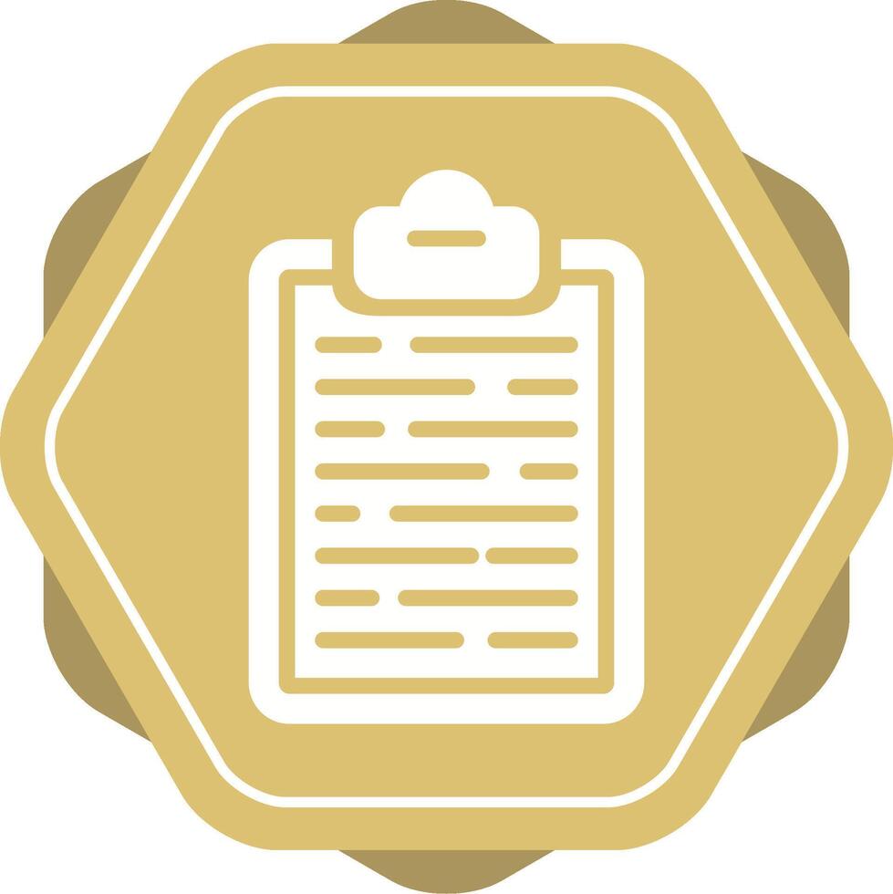 Clipboard Vector Icon