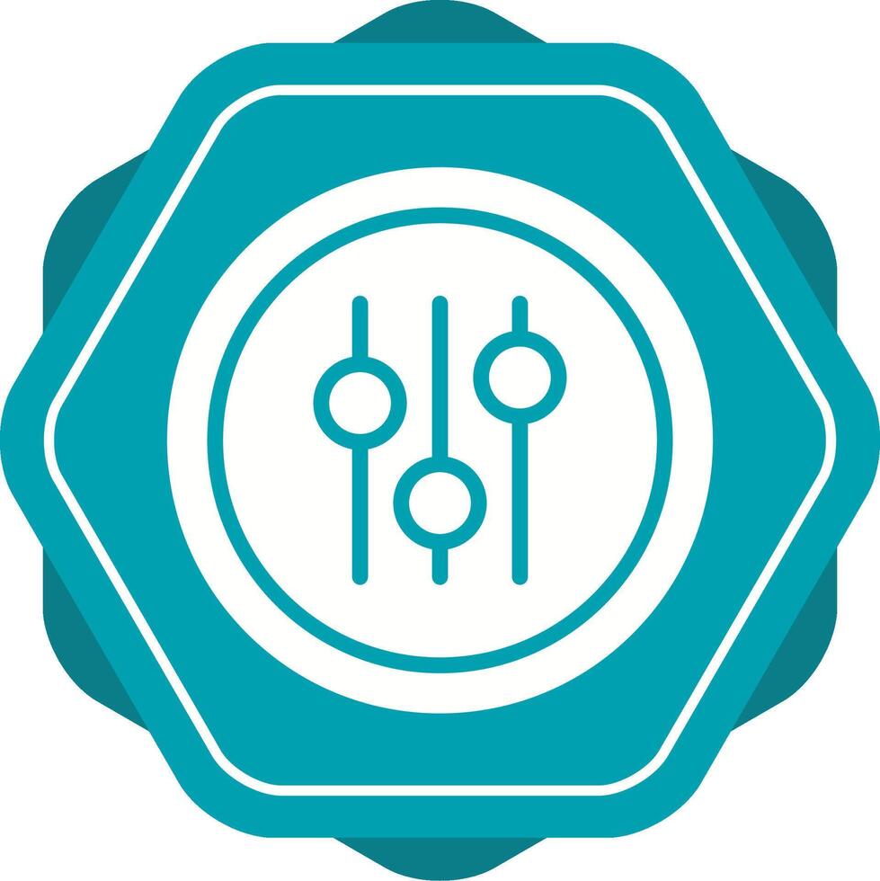Audio Equalizer Vector Icon