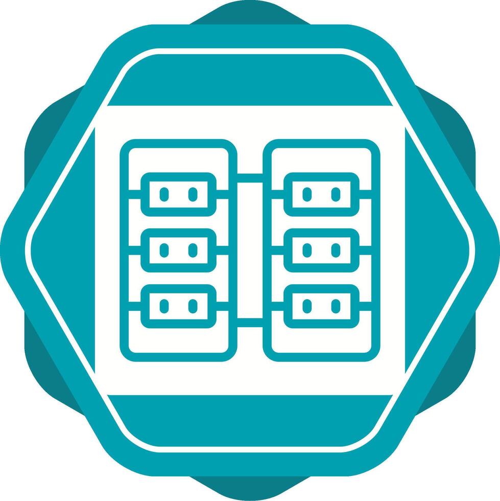 Server Room Vector Icon