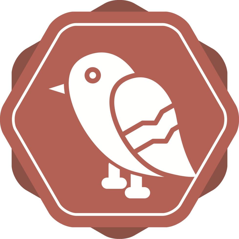 icono de vector de pájaro