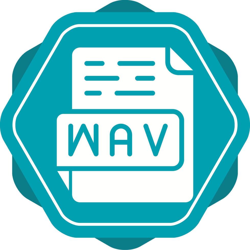 wav vector icono