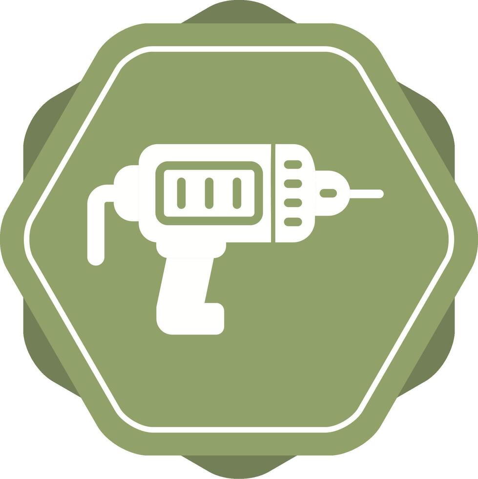 Electric Drill Vector Icon