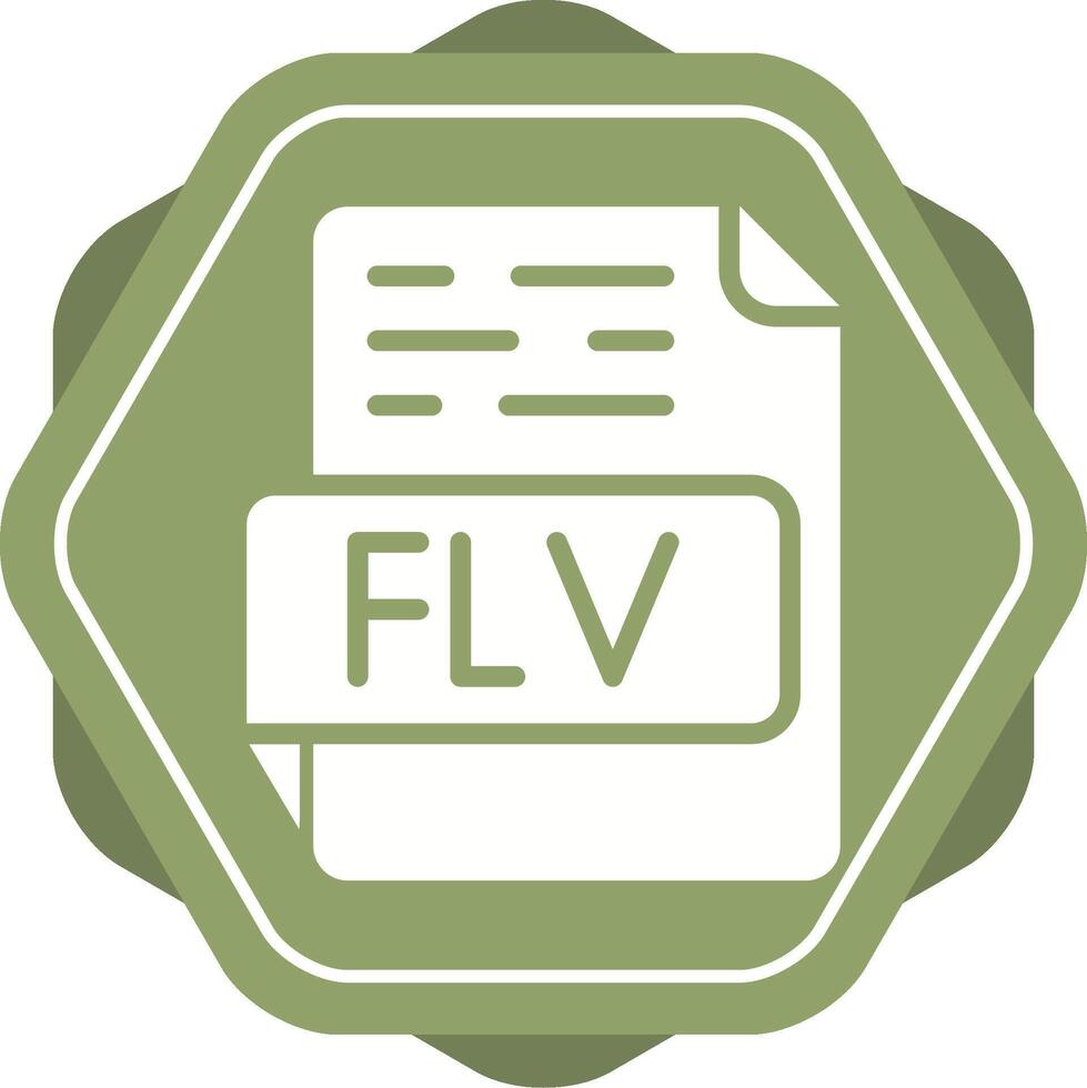 FLV Vector Icon