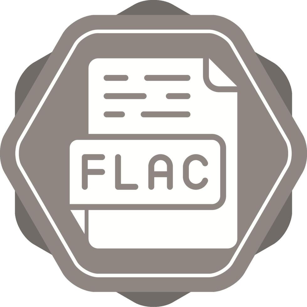 flac vector icono