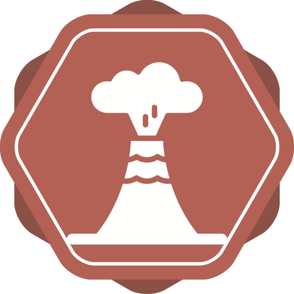 Volcano Vector Icon