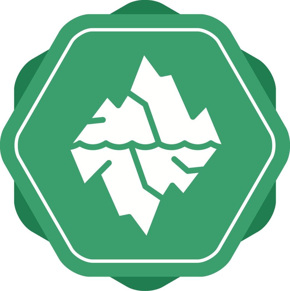 Glacier Vector Icon