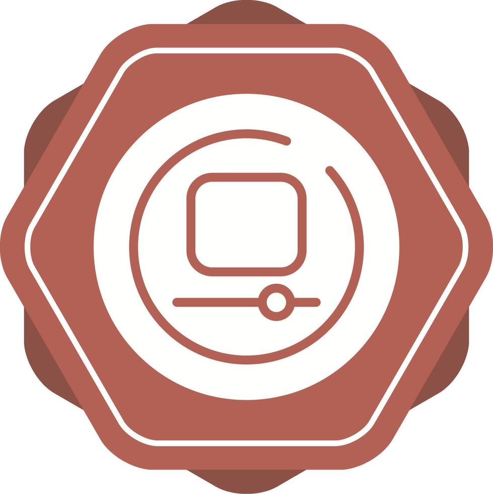 Video Stop Circle Vector Icon