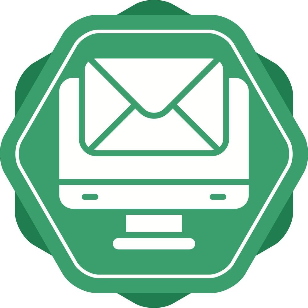 icono de vector de alojamiento de correo electrónico