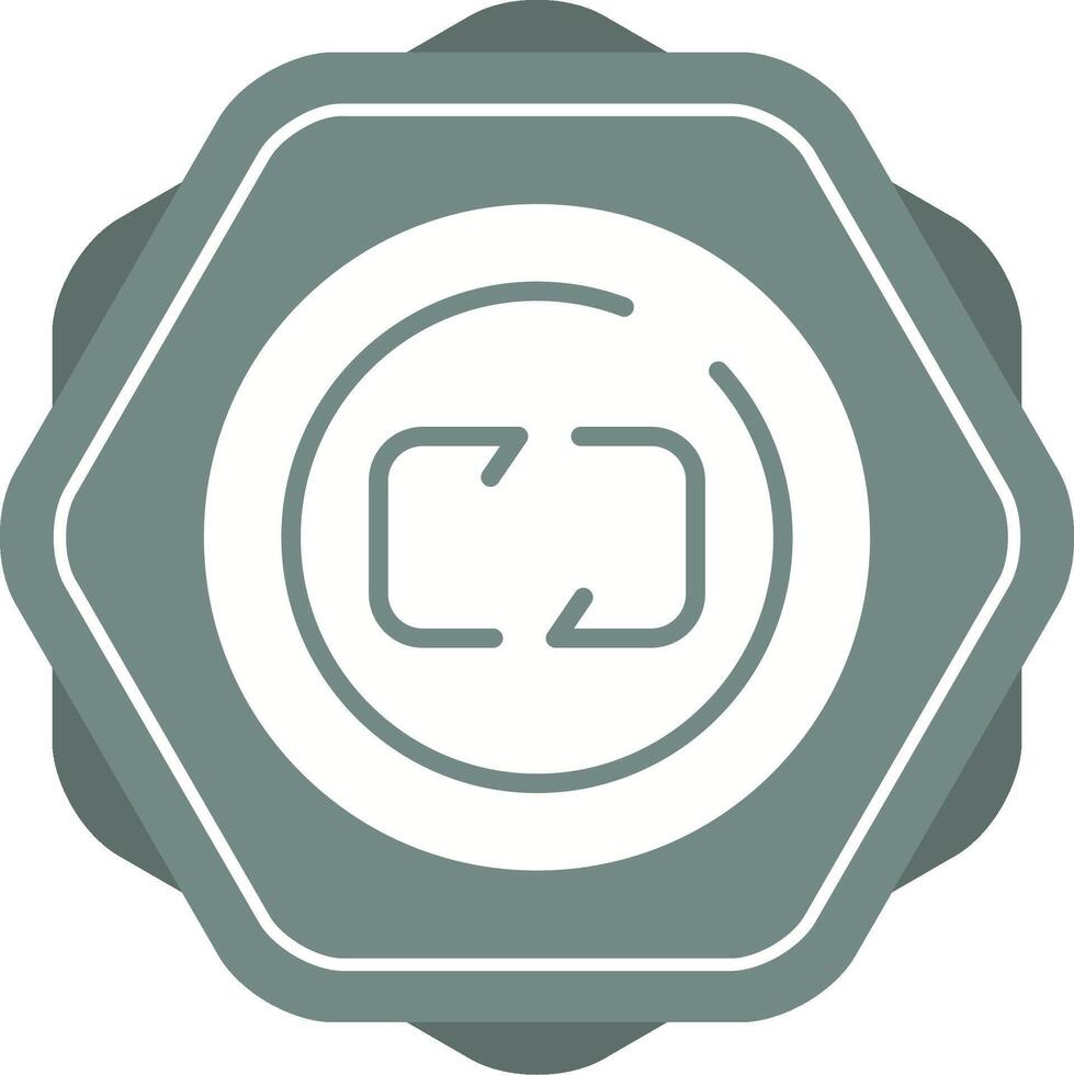 Repeat Circle Vector Icon