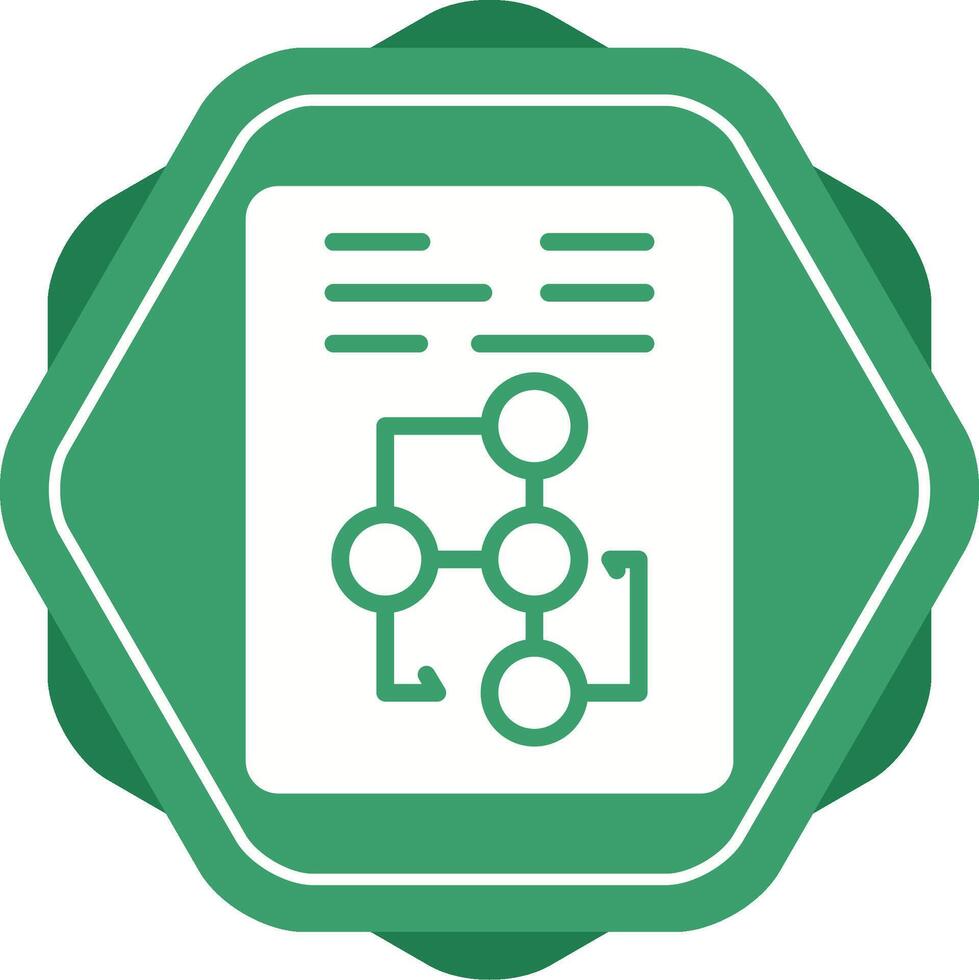 Document Workflow Vector Icon