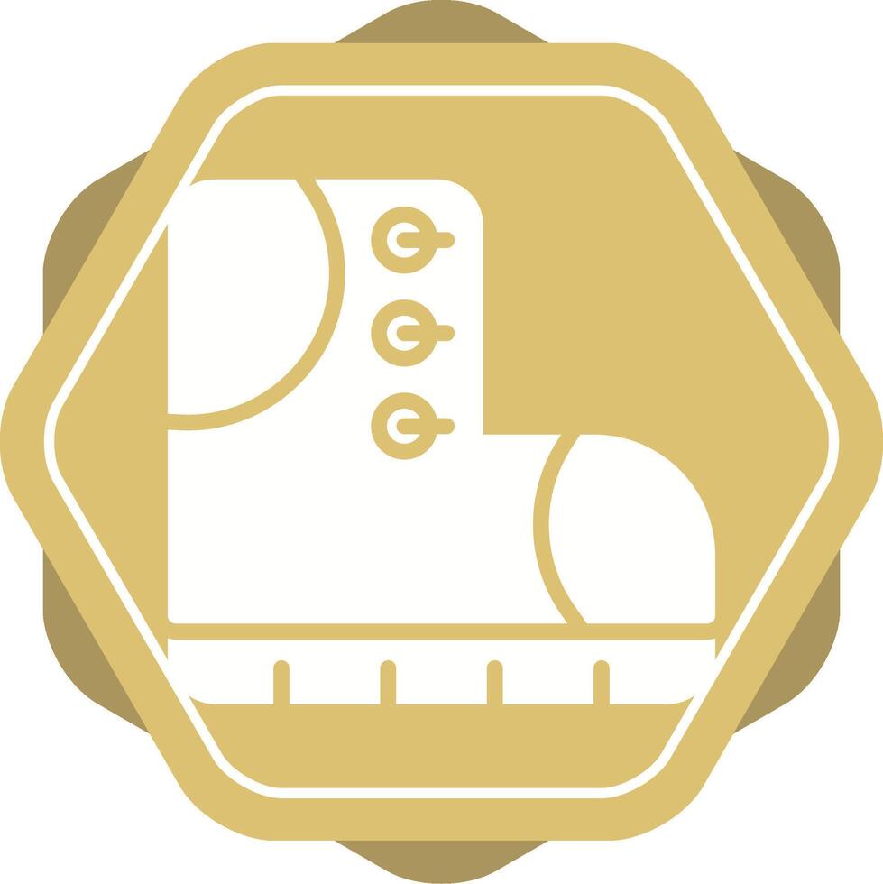 Electrical Work Boots Vector Icon