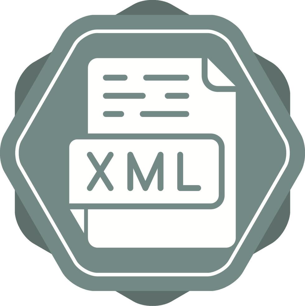 XML Vector Icon