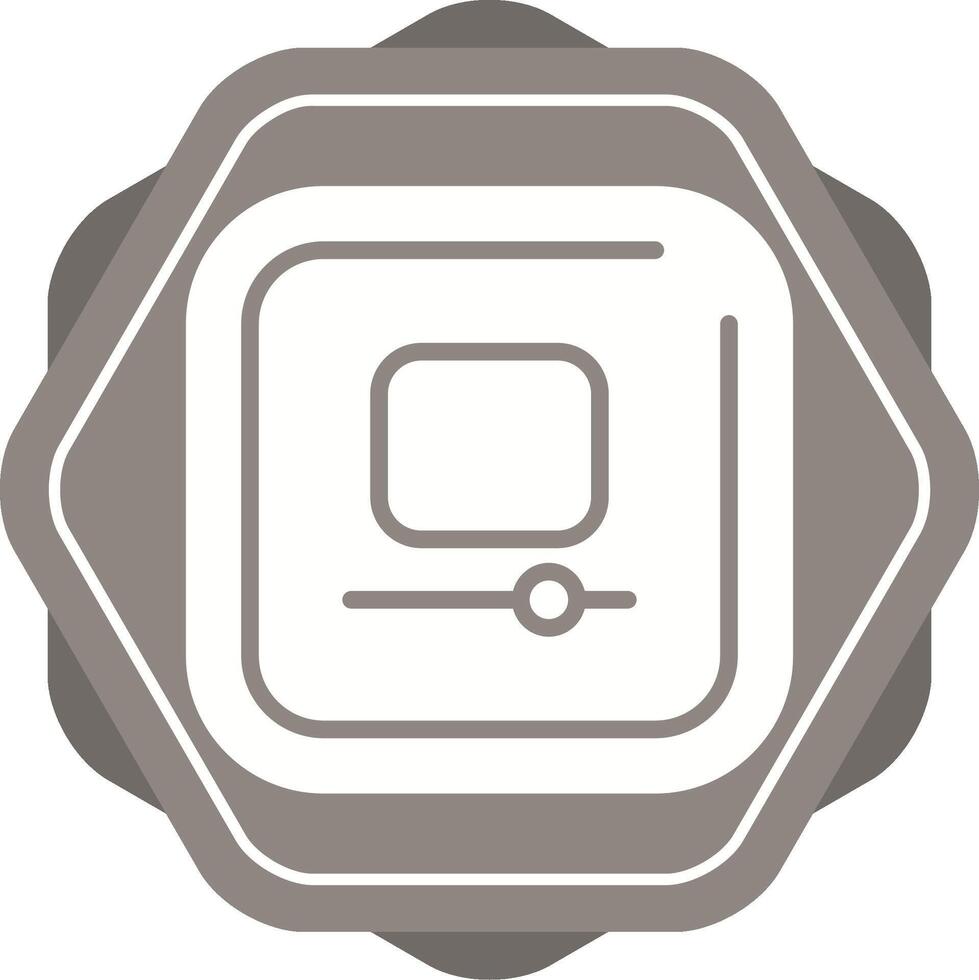 Video Stop Square Vector Icon