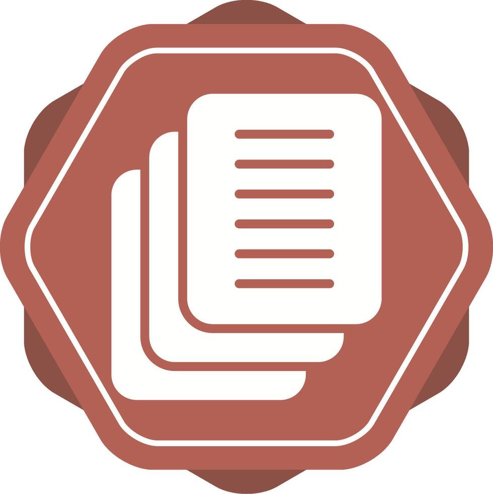 Document Version Control Vector Icon