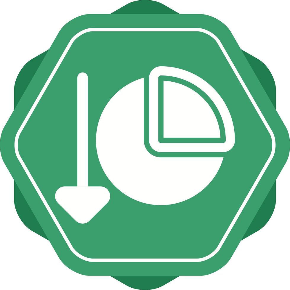 Chart Decreasing Vector Icon