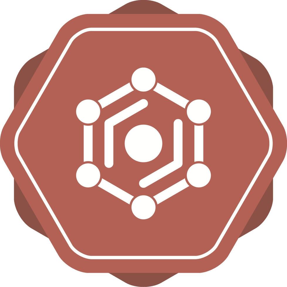 icono de vector hexagonal