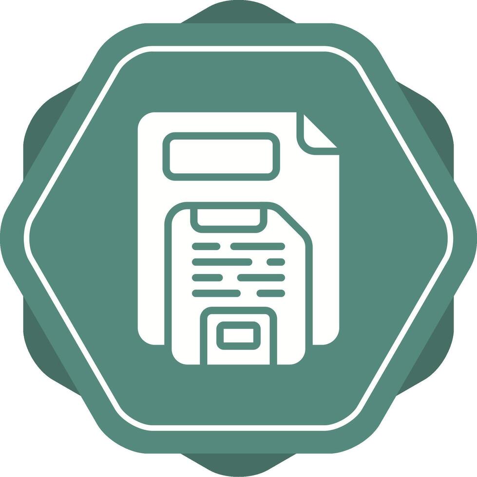 Save Button Vector Icon
