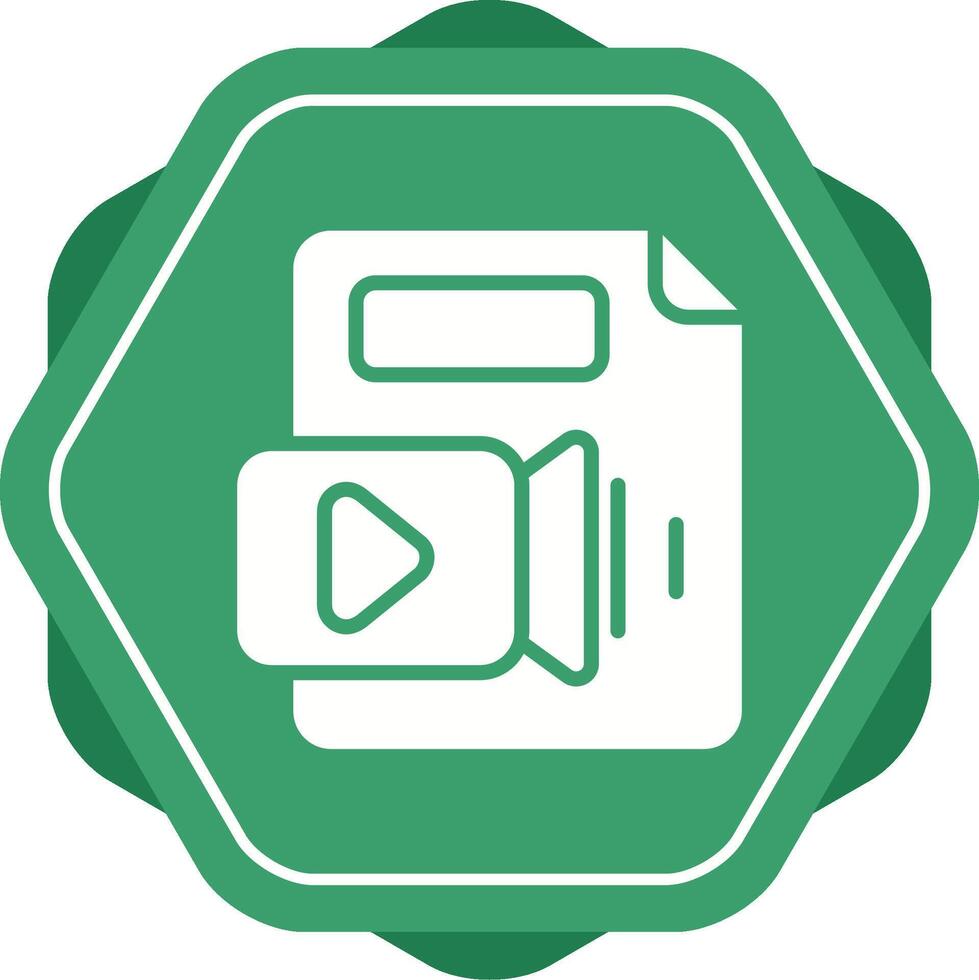 Video File Vector Icon