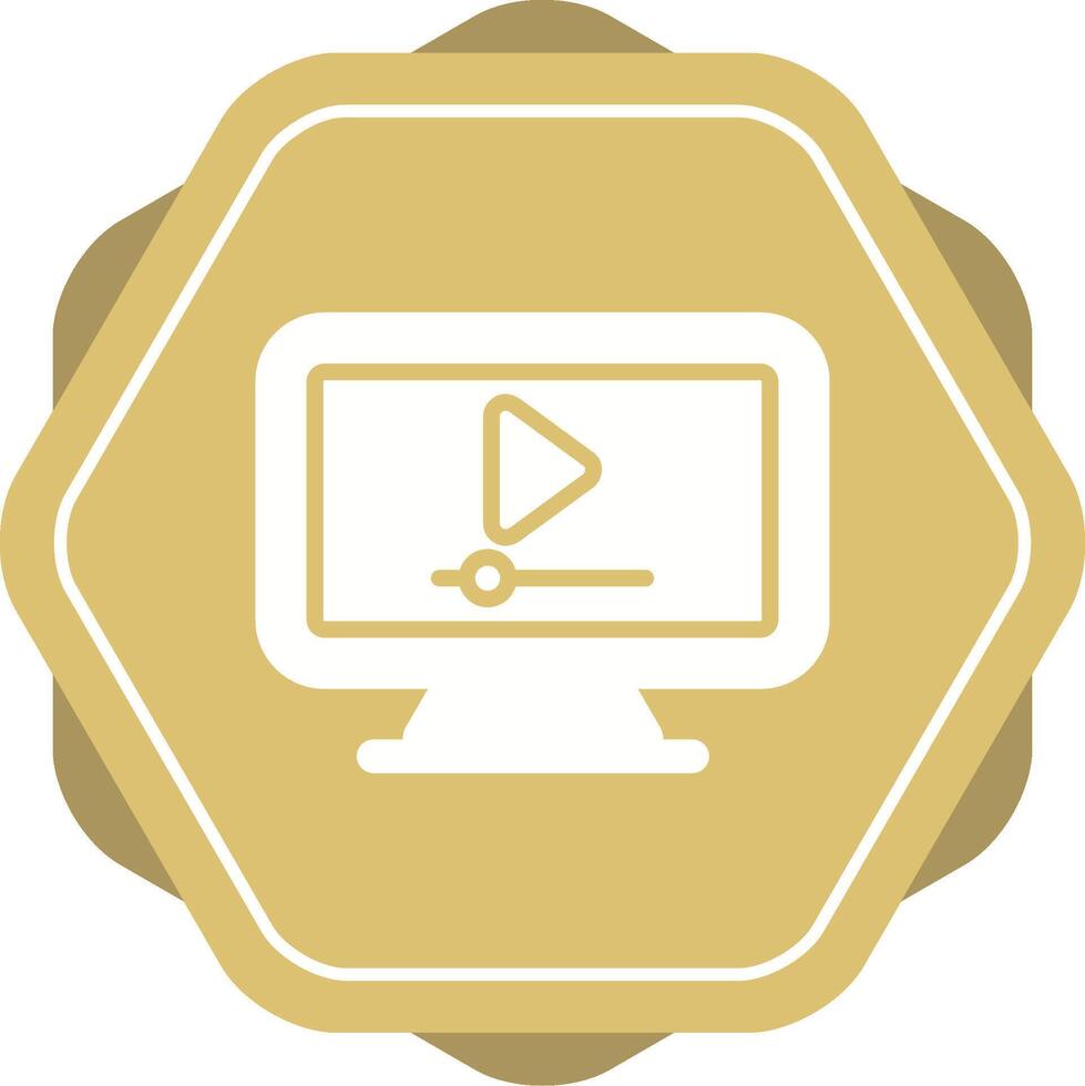 icono de vector de vídeo