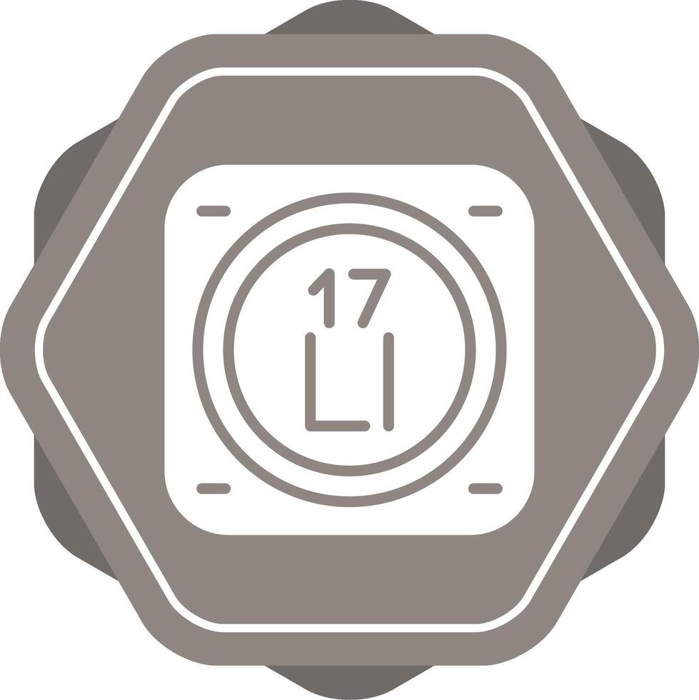 Chlorine Vector Icon