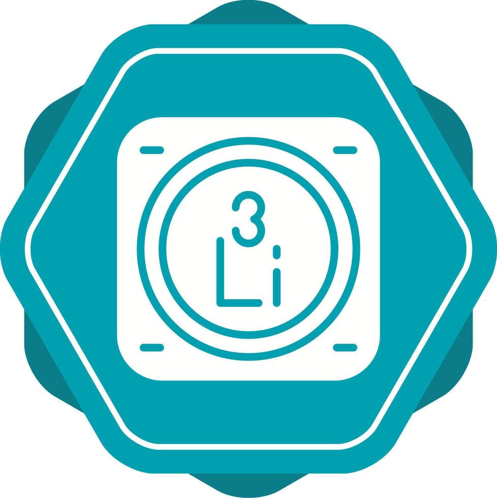 Lithium Vector Icon
