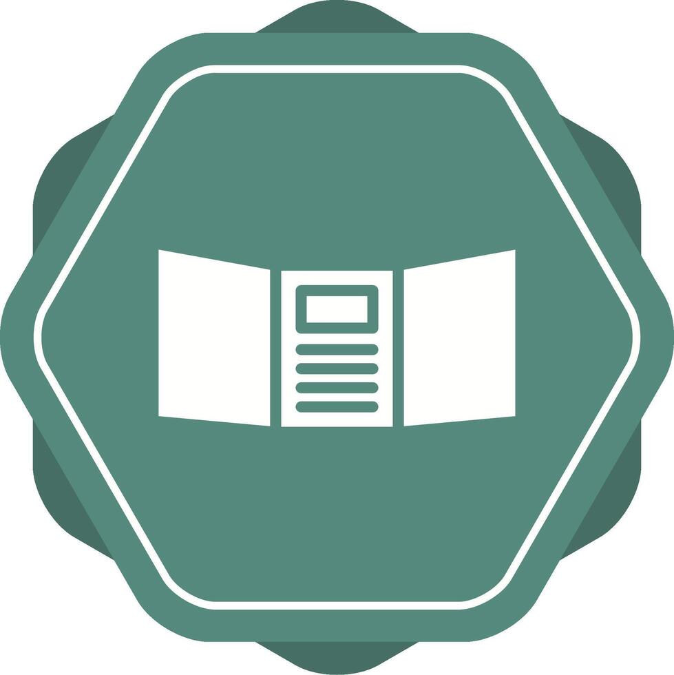 Triptych Vector Icon