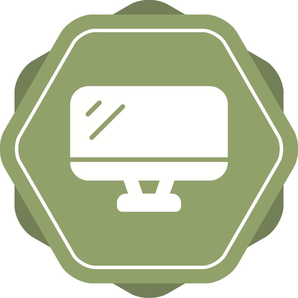 Monitor Vector Icon