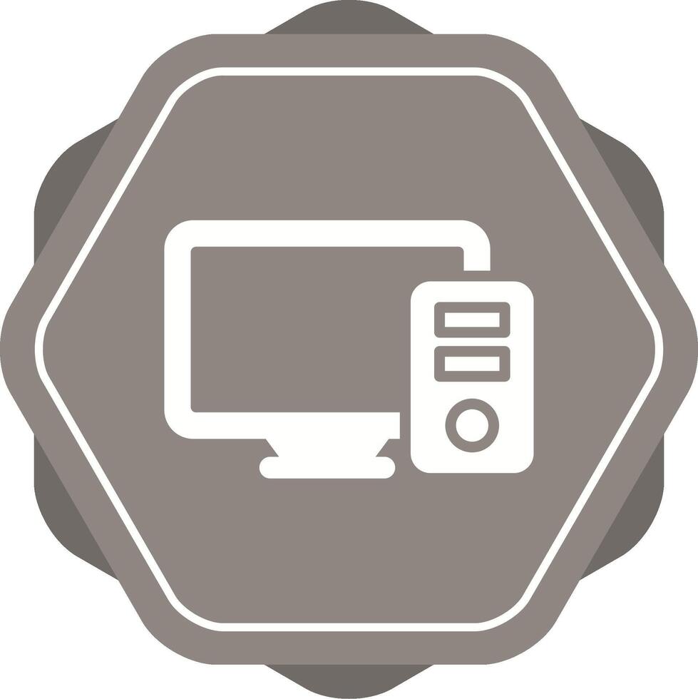 Desktop Vector Icon