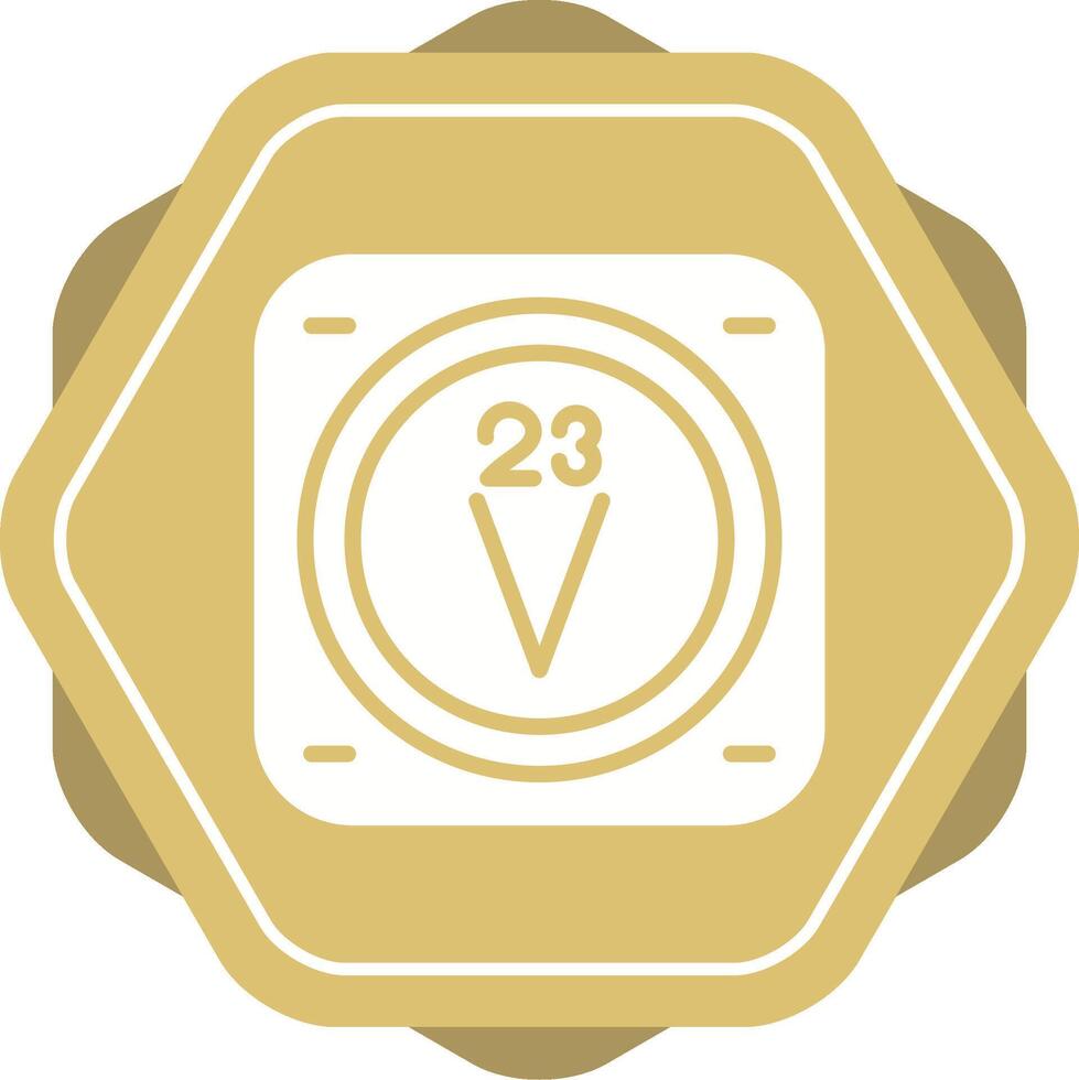 Vanadium Vector Icon