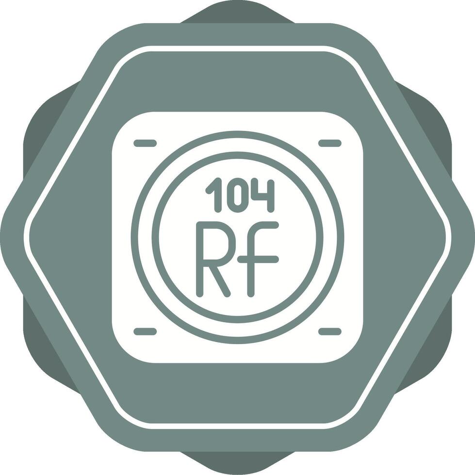 Rutherfordio Vector Icon