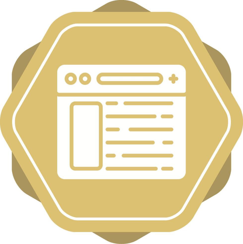 Browser Vector Icon