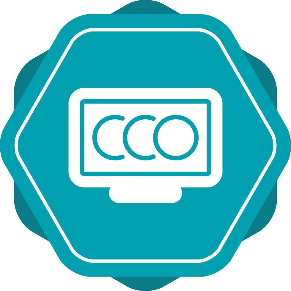 Desktop Computer Vector Icon
