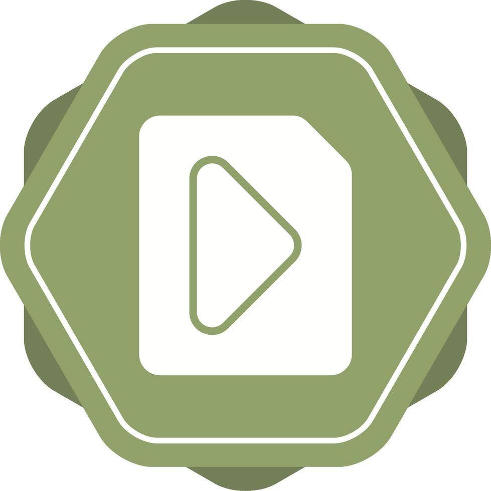 Video File Vector Icon