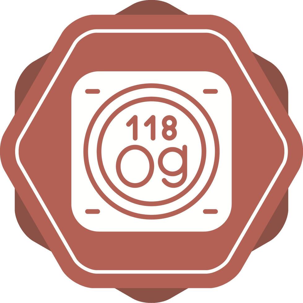 Chemical Element Vector Icon