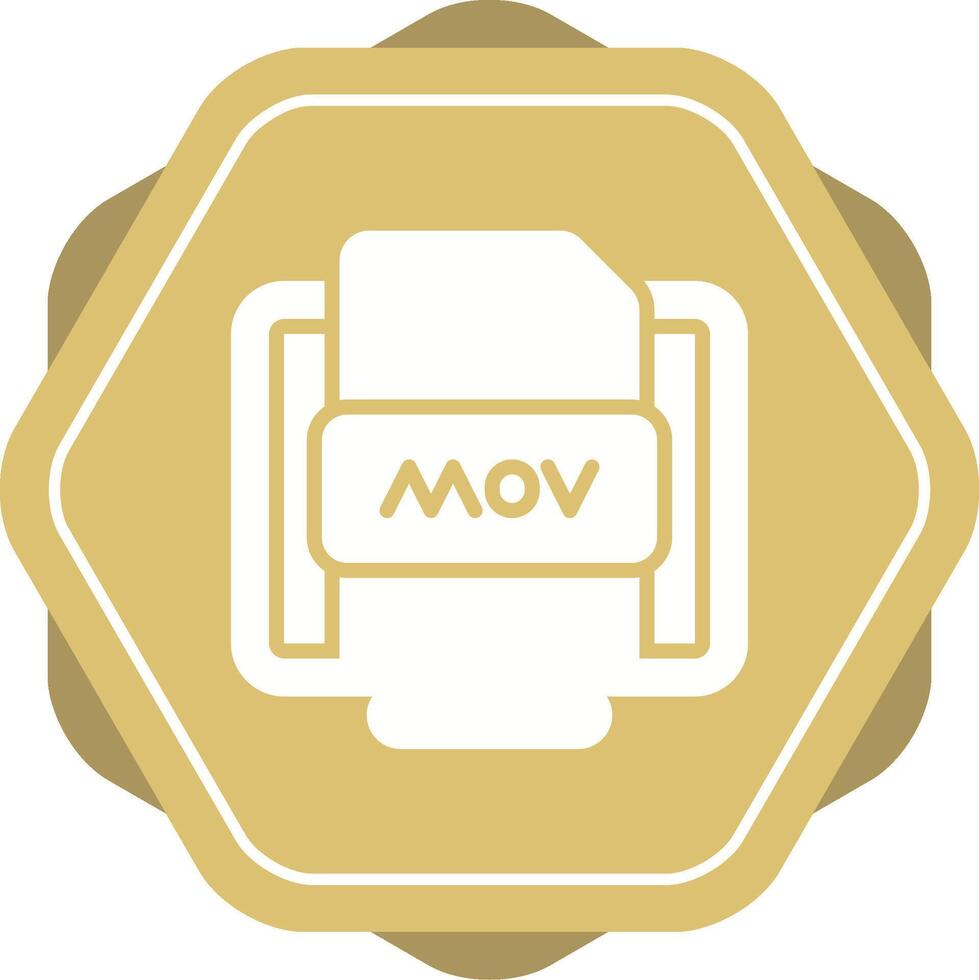 Mov File Vector Icon