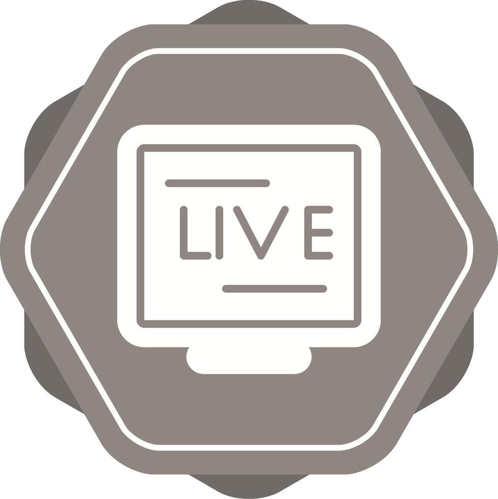 Live Stream Vector Icon