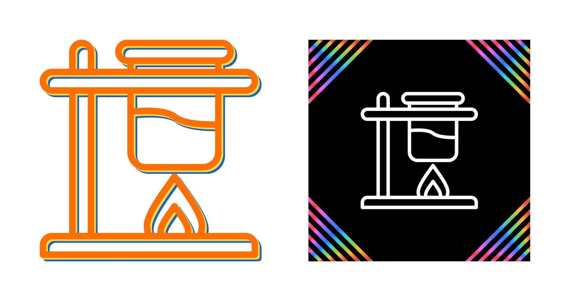 Bunsen Burner Vector Icon