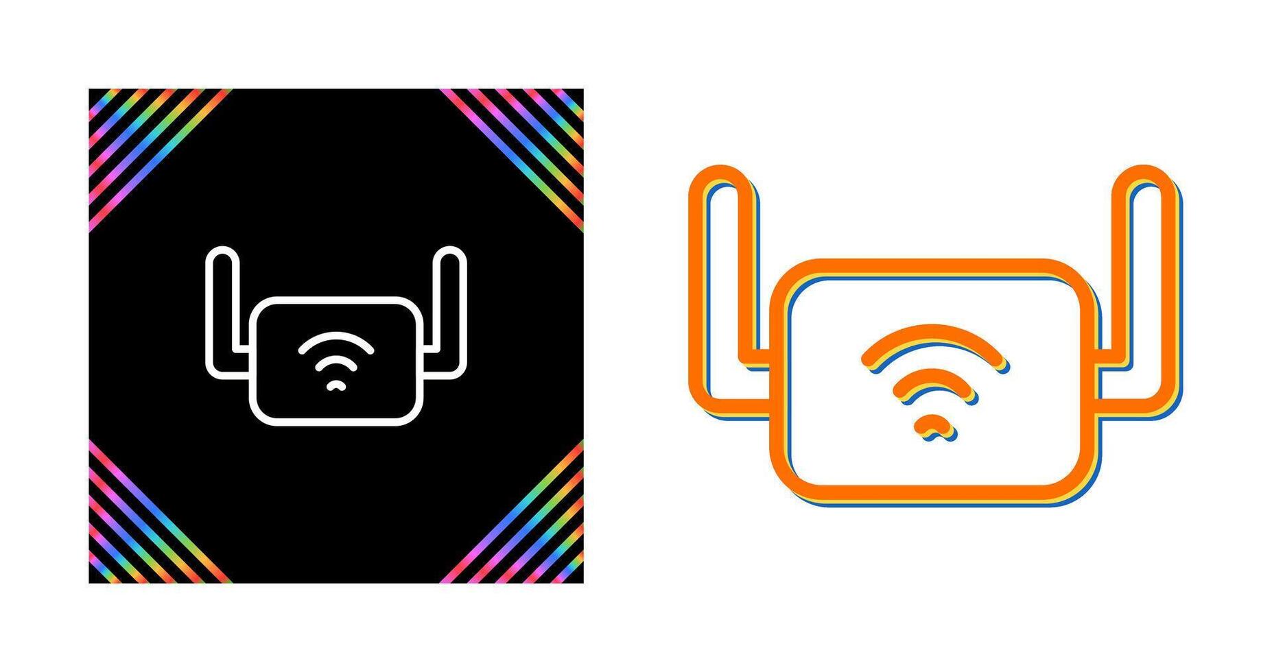 Wi-Fi Range Extender Vector Icon