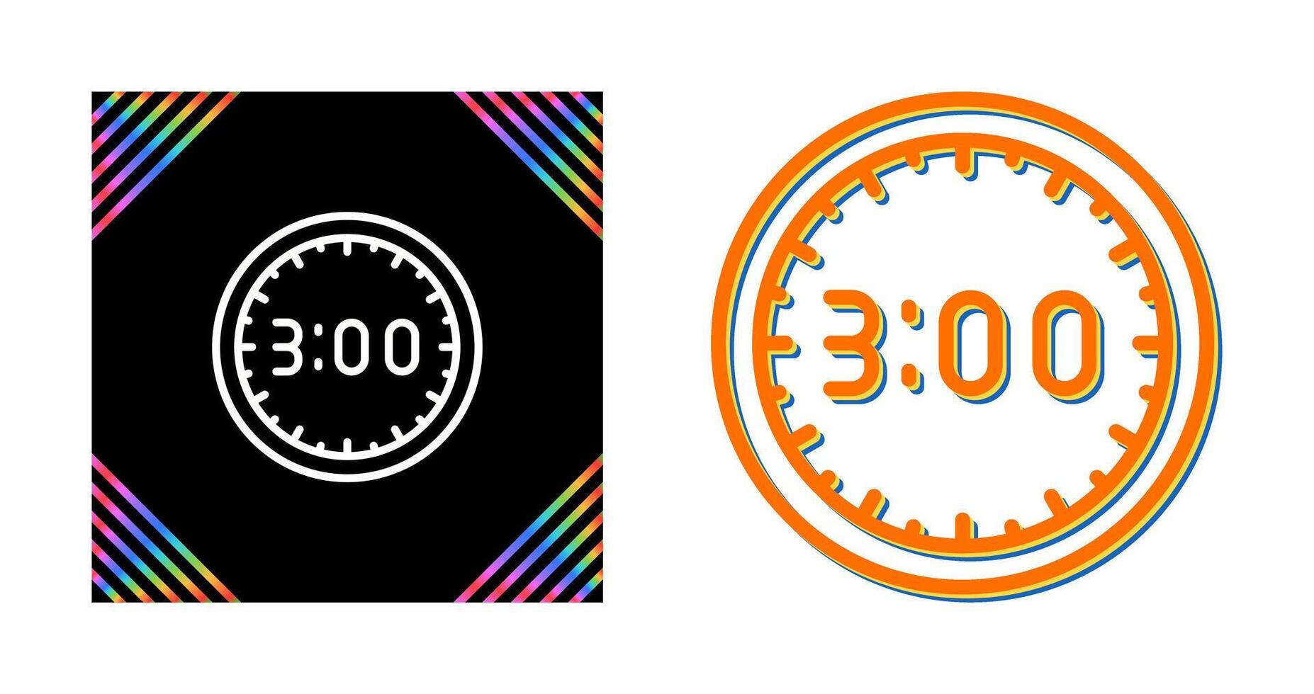 Clock Vector Icon