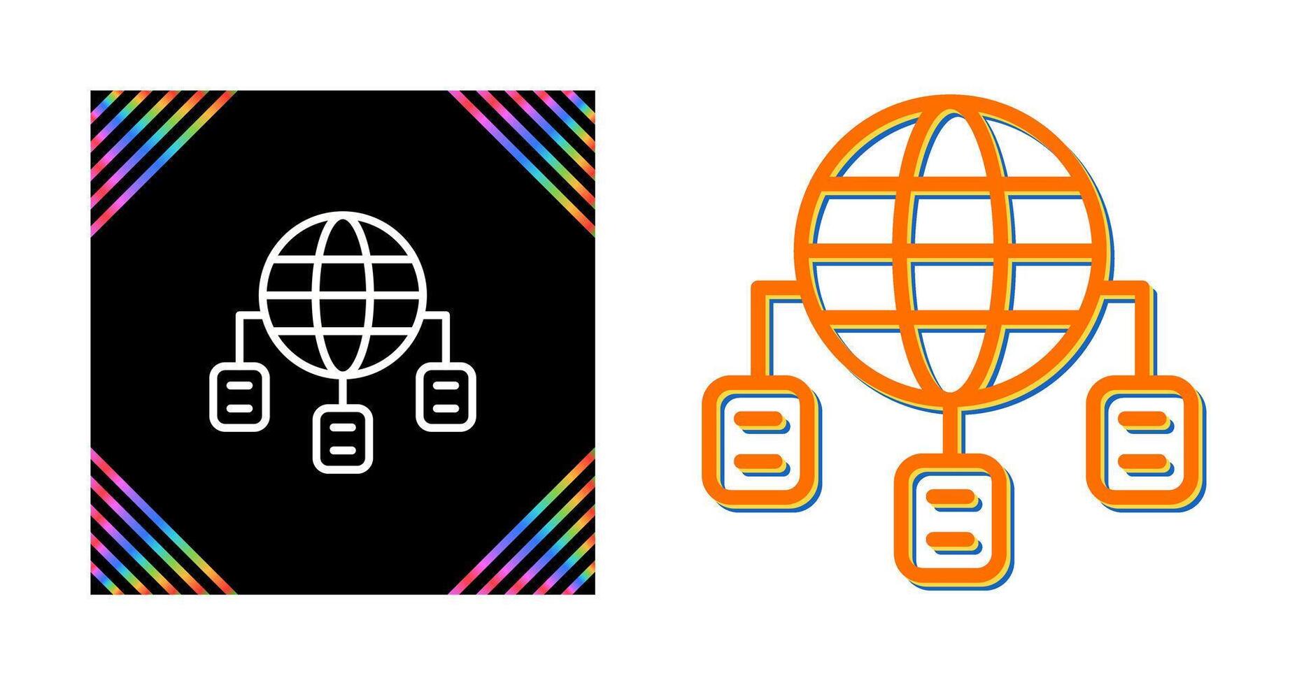 Network as a Service Vector Icon