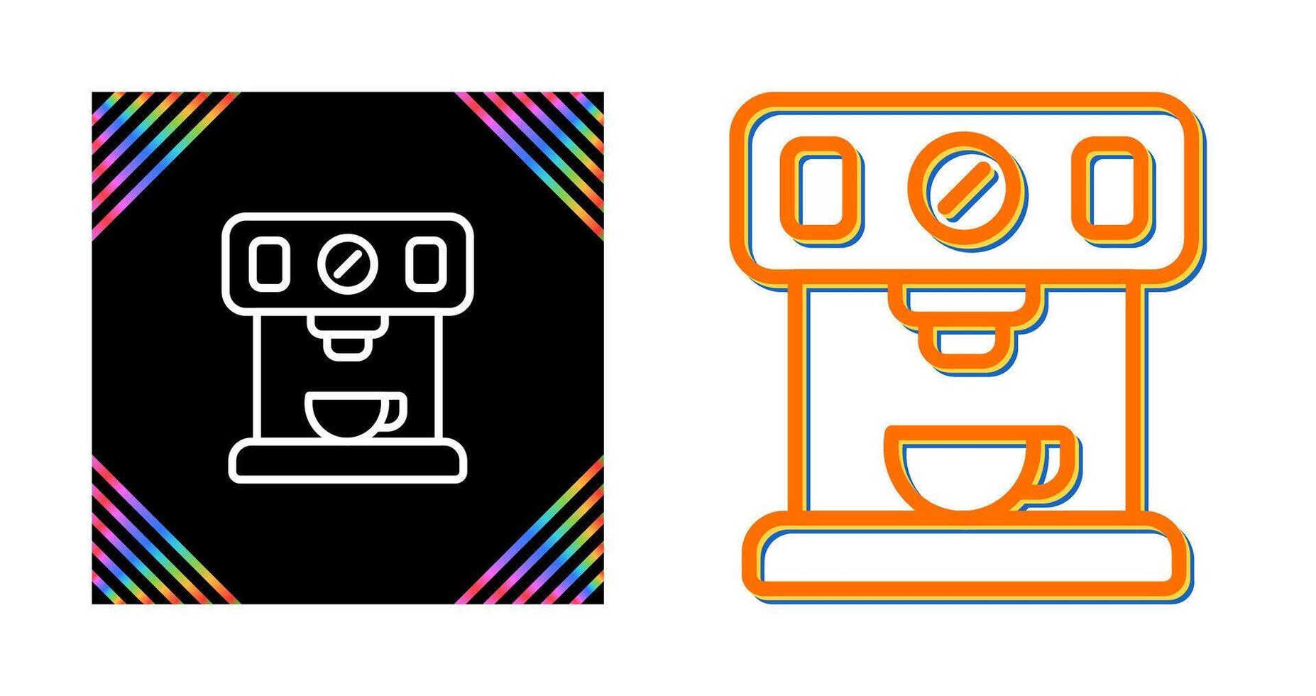 Coffee Maker with Wi-Fi Vector Icon