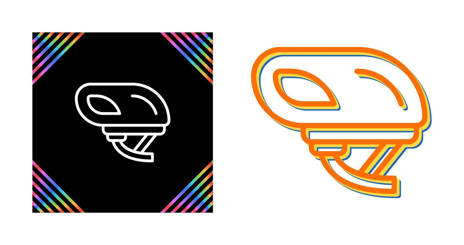 Smart Bike Helmet Vector Icon