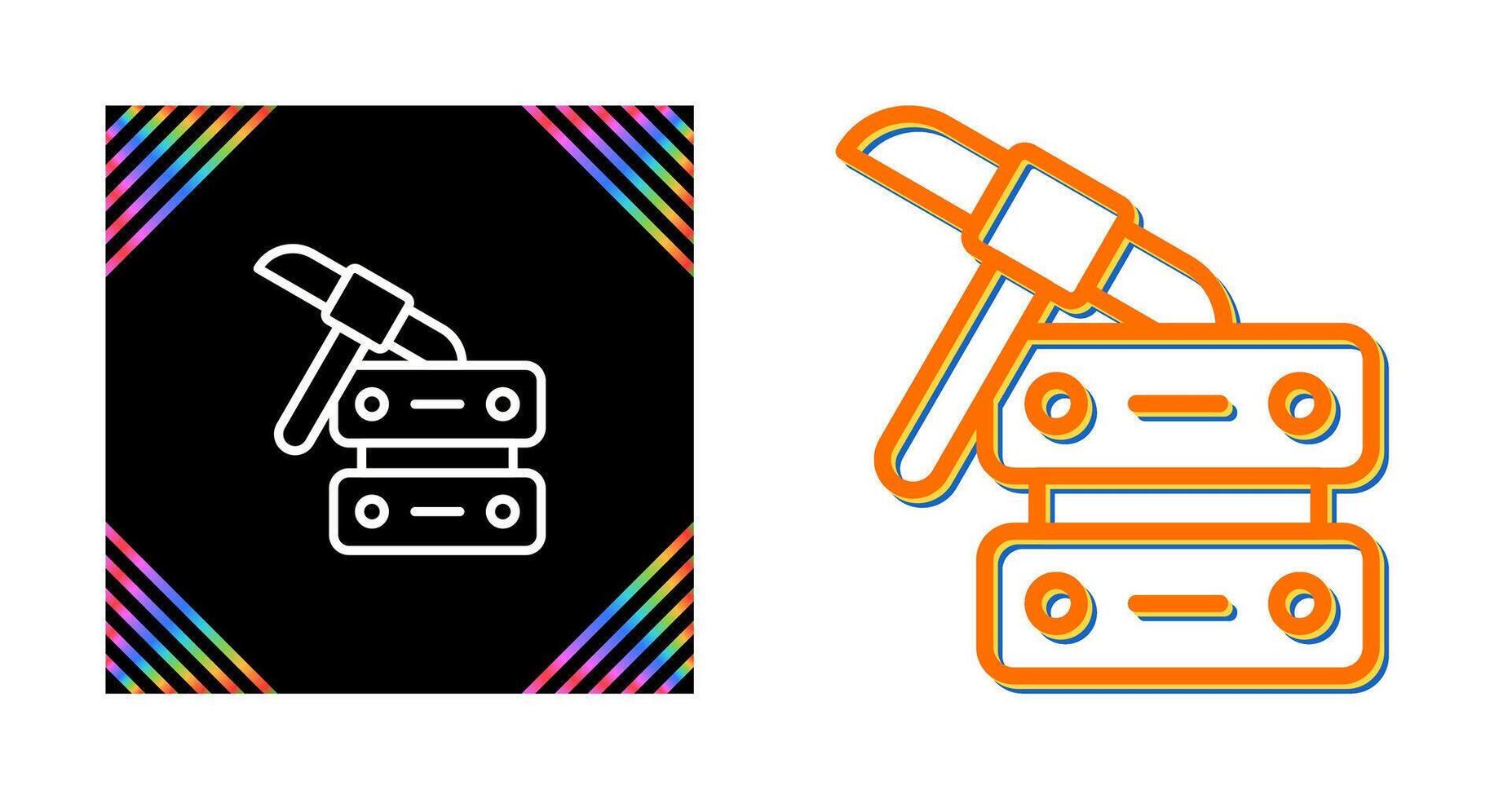 Data Mining Vector Icon