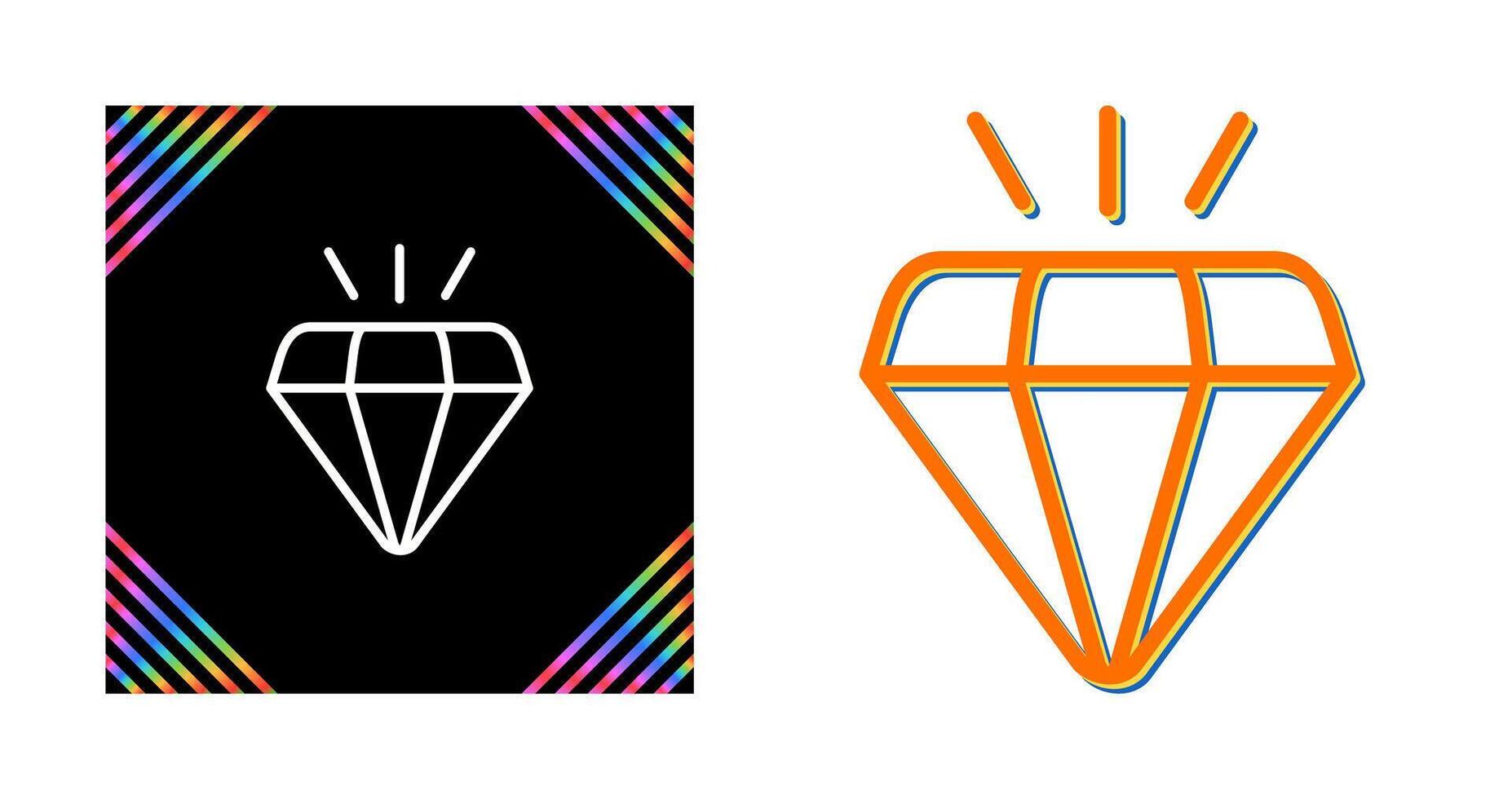 Diamond Vector Icon