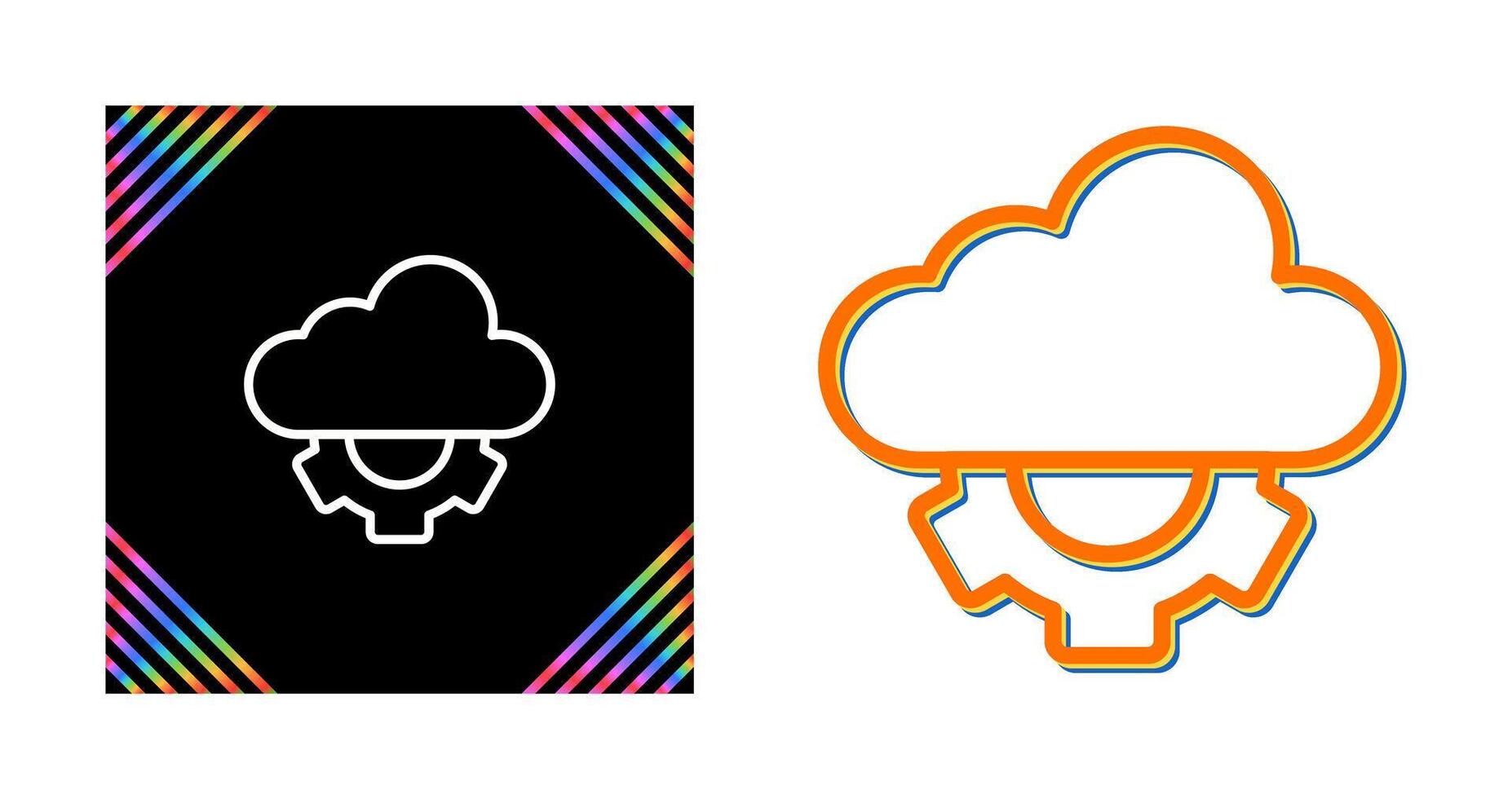 Cloud API Vector Icon