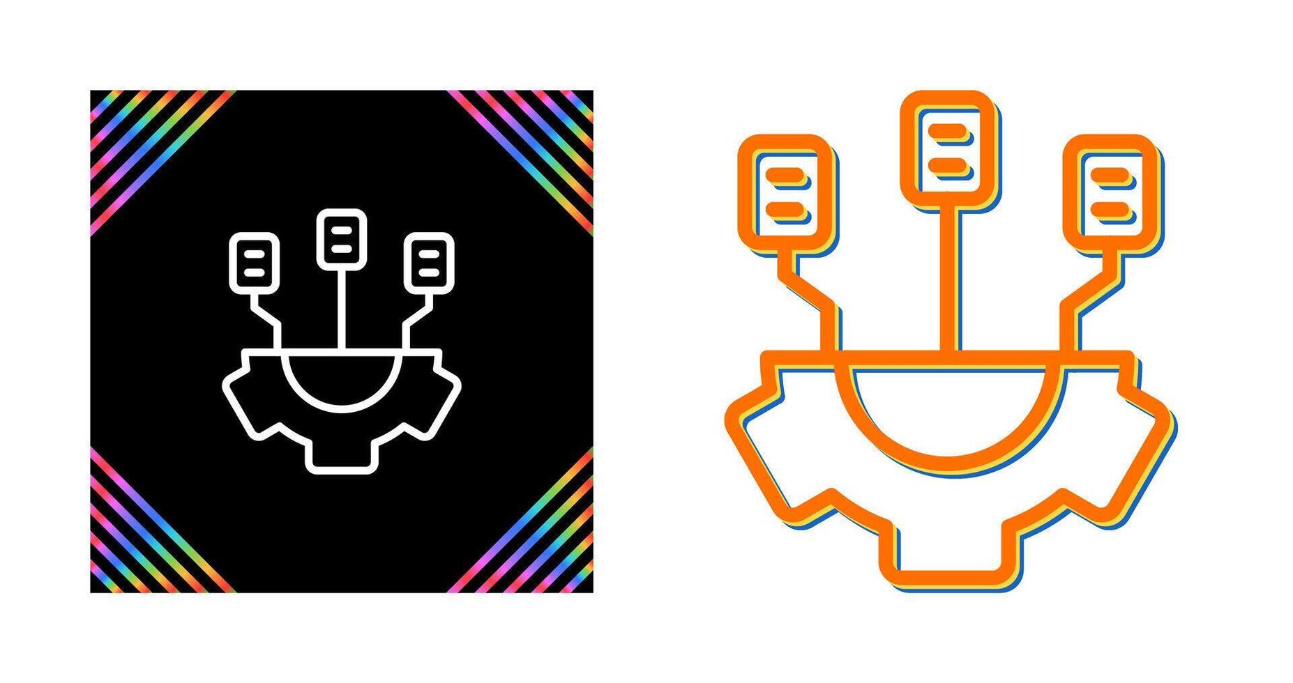 Infrastructure as a Service Vector Icon